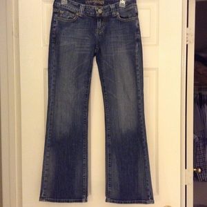 American Eagle Boyfriend 77 dark denim jeans